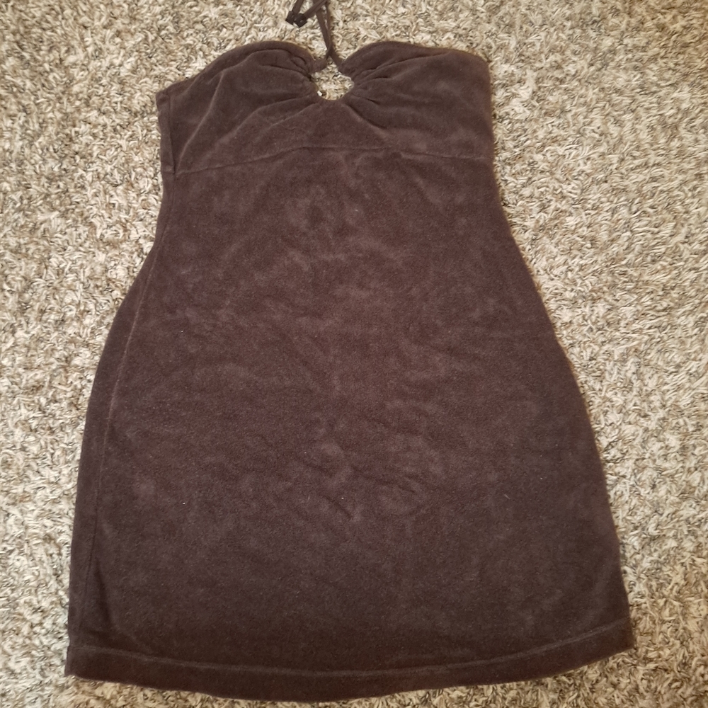 🤎Coverup dress in brown🤎